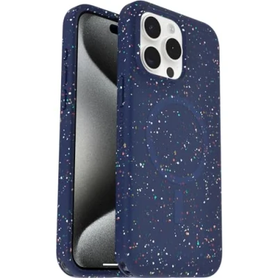 Abbildung von OtterBox Core Series Hülle für MagSafe iPhone 15 Pro Max, stoßfest, sturzsicher, ultraschlank, dünne schützende Hülle, 3x getestet nach Militärstandard, Blau