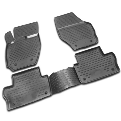 Abbildung von AD Tuning FM22001 Passform Gummifußmatten (4 teilig), schwarz