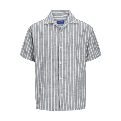 Abbildung von Jack &amp; Jones Jorcabana Stripe Hemd, Herren, Größe: Small, Sky captain