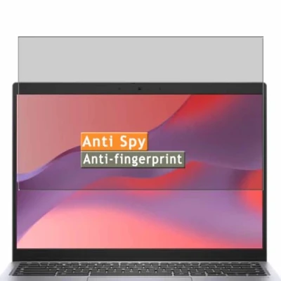 Abbildung von Vaxson Anti Spy Schutzfolie, kompatibel mit DELL Latitude 5000 5430 Chromebook 14&quot; Laptop, Display folie folien Displayschutzfolie （ nicht Panzer Schutz Glas SchutzGlas PanzerGlas ）