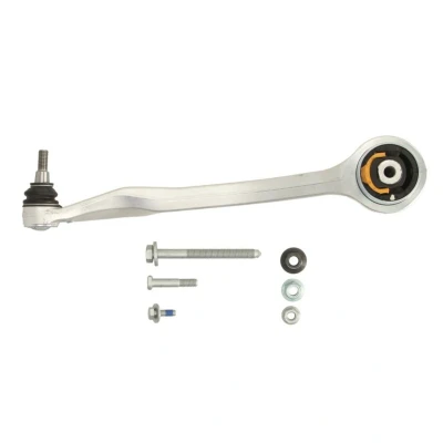 Abbildung von febi BILSTEIN 33366 Querlenker Plus mit Anbaumaterial Lager, Trag /Führungsgelenk Vorderachse links, unten, hinten Aluminium