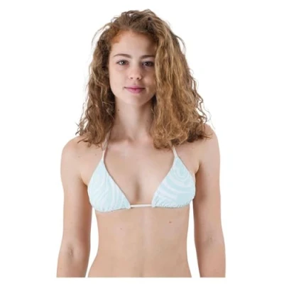 Abbildung von Hurley Damen Itsy Bitsy Bikinioberteil, Wave Runner Multi, S