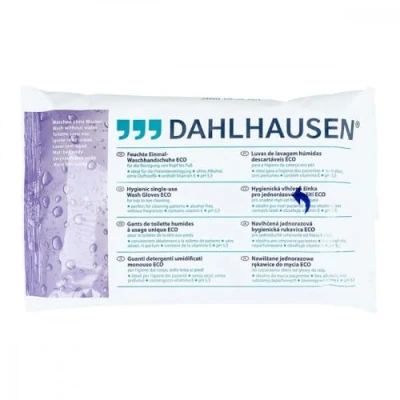 Abbildung von Waschhandschuhe Einmal ECO feucht 8 St