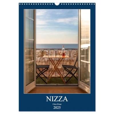 Abbildung von Nizza Cote d&#039;Azur 2025 (Wandkalender DIN A3 hoch), CALVENDO Monatskalender