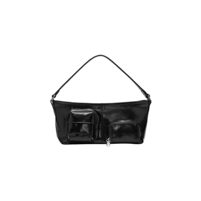 Abbildung von Liebeskind Berlin Archive S Crossbody Lack Distresse Schwarz