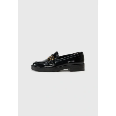 Abbildung von Tamaris Slipper, Damen, Größe: 36, Black Hochwertiges lederimitat