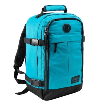 Abbildung von Cabin Max Handgepäck Rucksack 40x20x25 für Ryanair Reiserucksack Flugzeug Unter Sitzplatz Travel Backpack Tasche Herren Damen Seitliche Kompression Recyceltes Polyester 20L Metz