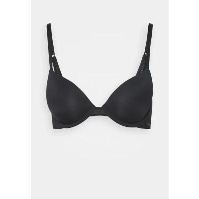 Abbildung von Calvin Klein Underwear Perfectly FIT FLEX Lightly Lined DEMI Tshirt BH, Damen, Größe: 85A, Black