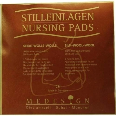 Abbildung von Stilleinlagen Seide/wolle/wolle 2 St