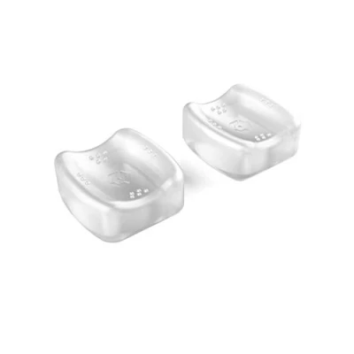 Abbildung von Gioteck Thumb Grips Joystick PS5, rutschfest, Weiß
