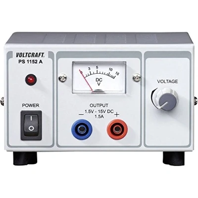Abbildung von Labornetzgerät, einstellbar VOLTCRAFT PS 1152 A 1.5 15 V/DC 1 22.5 W Anzahl Ausgänge x