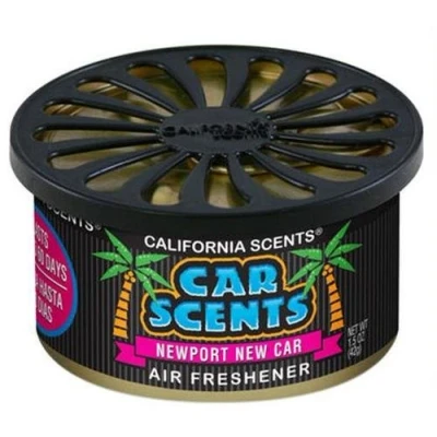 Abbildung von California Car Scents Duftdose für das Auto. Duftrichtung (NEWPORT NEW CAR)