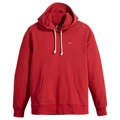 Abbildung von Levi&#039;s Original Hoodie Kapuzenpullover, Herren, Größe: Small, Rhythmic red