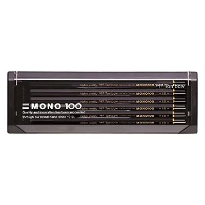 Abbildung von Tombow Mono 100 6H Bleistift Härtegrad 6H, 12 er Set