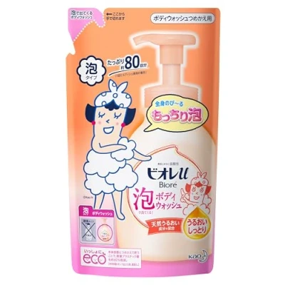 Abbildung von Biore U Bubble Body Wash 480ml Moisture Refill