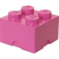 Abbildung von LEGO® Aufbewahrungsbox Rosa 25x25x18 cm
