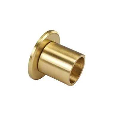 Abbildung von iso design Wandlager Wandhalterung aus Messing Matt für 20 mm Gardinenstangen