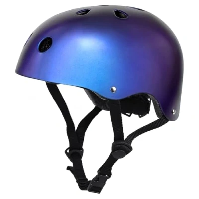 Abbildung von LeapBeast Skaterhelm Fahrradhelm, Belüftung Sicherheit leicht Skateboarding Helm für Fahrrad Skateboard Scooter BMX Kind Erwachsene
