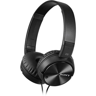 Abbildung von Sony MDR Kopfhörer (kabelgebunden, extra Bass) ZX110NC schwarz (Renewed)