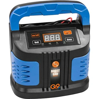 Abbildung von Güde Automatik Batterielader GAB 12V/6V 10A Boost (automatischer Inverter Batterielader, für alle gängigen 6V/12V Batterien, 2 300 Ah, LED Anzeige, Funktion als Starthilfe, Erhaltungsfunktion)