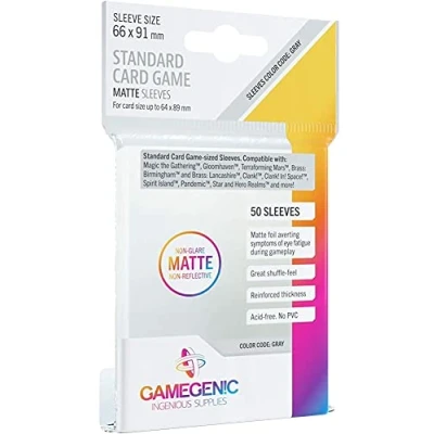 Abbildung von GameGenic Matte Card Game Sleeves 66x91 mm