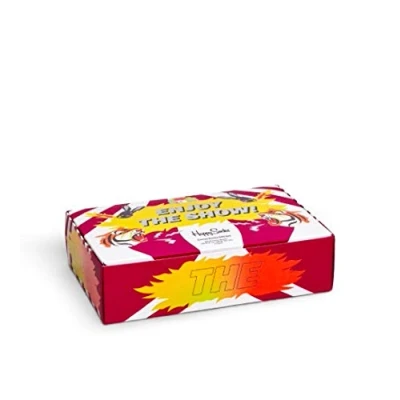 Abbildung von Happy socks 4P Circus Enjoy the Show Gift Box Mixed Baumwolle Gr 41/46