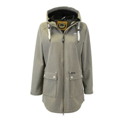 Abbildung von Kurzmantel Schmuddelwedda S / Khaki Melange 94% Polyester 6% Elastane