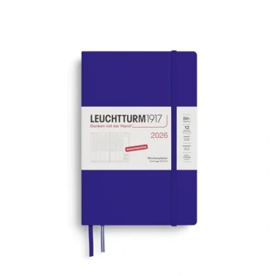 Abbildung von LEUCHTTURM1917 372589 Wochenplaner Paperback (B6+) 2026, 12 Monate, Ink, Deutsch