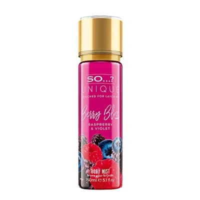 Abbildung von So…? Unique damen Vegan Berry Bliss Duftendes Körpernebel, bodyspray für 150ml