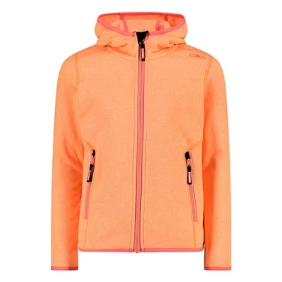 Abbildung von CMP Kid G Jacke mit fester Kapuze, Melone Pfirsich Weiß, 164