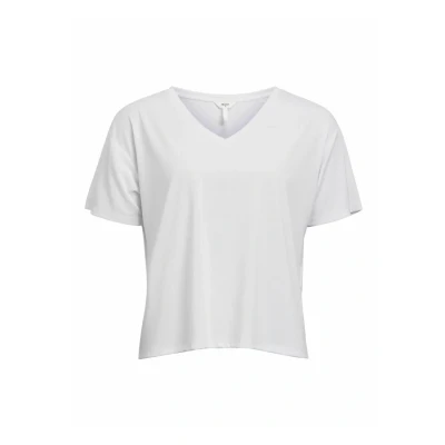 Abbildung von Object Tshirt basic, Damen, Größe: XS, White