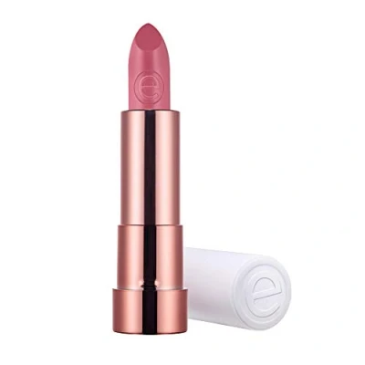 Abbildung von essence THIS IS ME. lipstick, Lippenstift, Nr. 22 cheerful, nude, sofortiges Ergebnis, mattierend, matt, vegan, ölfrei, ohne Alkohol (3,5g)