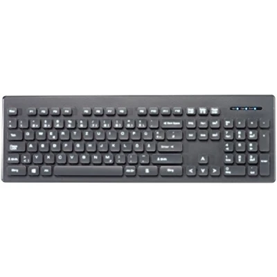 Abbildung von GeneralKeys PC Tastatur: Beleuchtete Business USB Tastatur mit Nummernblock, QWERTZ (Beleuchtete Tastatur, Beleuchtung, kabelgebunden)