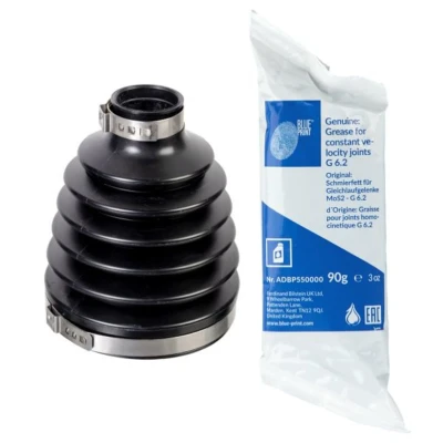 Abbildung von BLUE PRINT ADBP810051 Achsmanschette radseitig, Vorderachse thermoplastische Polyester Elastomere RENAULT: MEGANE 3 Grandtour, SCENIC