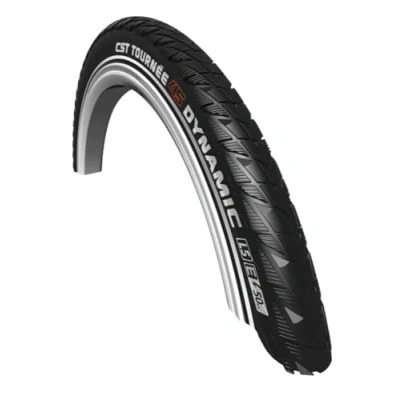 Abbildung von Reifen CST Tournée Dynamic 28 X 2.00&quot; / 50 622 Mm Schwarz Mit Reflexion