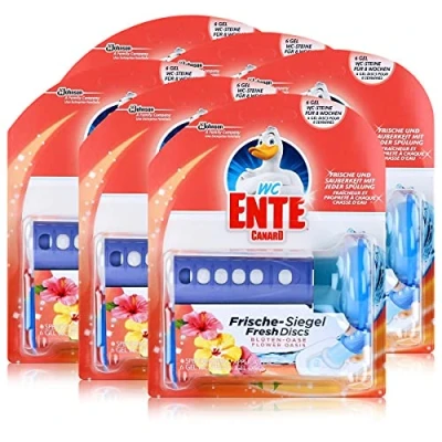 Abbildung von WC Ente Frische Siegel Starter Set Blüten Oase 6 Gel (6er Pack)