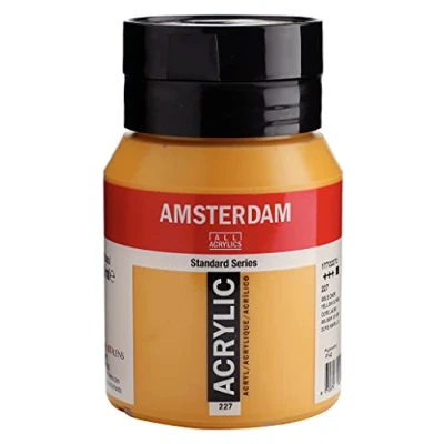 Abbildung von Amsterdam Standard Series Acrylfarbe Flasche 500 ml Gelber Ocker 227 (17722272)