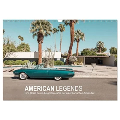 Abbildung von AMERICAN LEGENDS (Wandkalender 2025 DIN A3 quer), CALVENDO Monatskalender