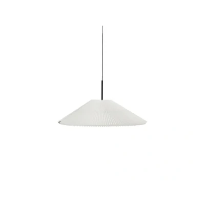 Abbildung von New Works LED Hängeleuchte Nebra, Ø 70 cm, weiß, anpassbar