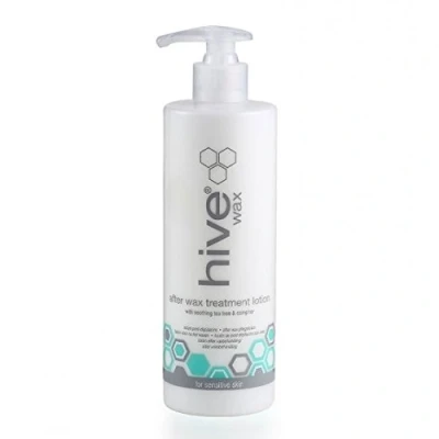 Abbildung von Hive Options After Wax Treatment Lotion with Tea Tree Oil Cooling Agents and Antiseptic Properties 400ml