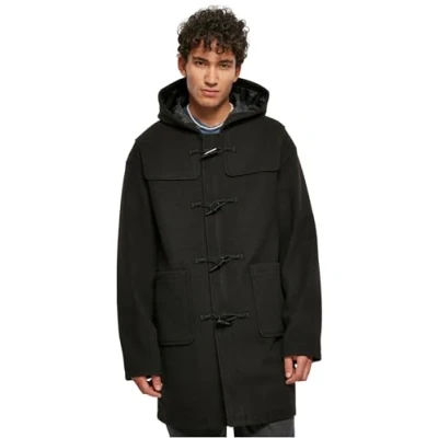 Abbildung von Urban Classics Duffle Kurzmantel, Herren, Größe: Small, Black