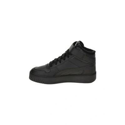 Abbildung von Puma Carina Street MID CUT Sneakers Sneaker high, Damen, Größe: 38.5, Black silver Kunststoff