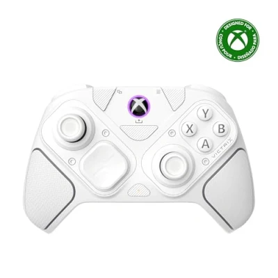 Abbildung von Turtle Beach Victrix Pro BFG Reloaded Wireless Modular Xbox Controller Weiß Offiziell Lizenziert von