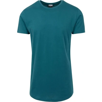 Abbildung von Urban Classics Shaped LONG DO NOT USE Tshirt basic, Herren, Größe: Small, Teal
