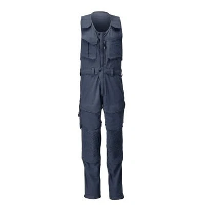 Abbildung von MASCOT Kombihose mit Knietaschen Schwarzblau Customized 22069 311 010 Größe 82C50