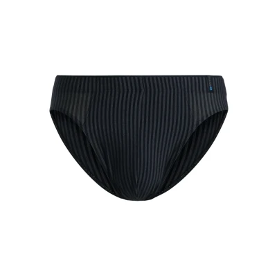 Abbildung von Schiesser Supermini Slip, Herren, Größe: Small, Blauschwarz