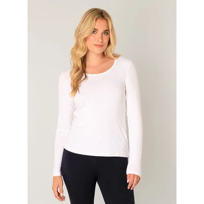 Abbildung von Base Level Langarmshirt, mit Rundhalsausschnitt