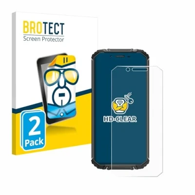 Abbildung von BROTECT (2 Stück Schutzfolie für Oukitel WP18 Displayschutz Folie Ultra Klar