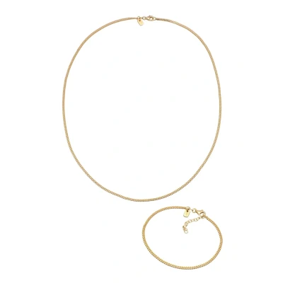 Abbildung von Kuzzoi SET Basic Ohrringe, Herren, Größe: 55, Gold