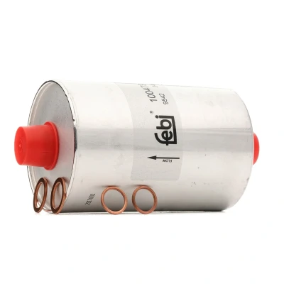 Abbildung von FEBI BILSTEIN 100479 Kraftstofffilter Leitungsfilter mit Dichtring AUDI: A4 B5 Limousine, A6 C5 Avant, ALFA ROMEO: GTV, 164